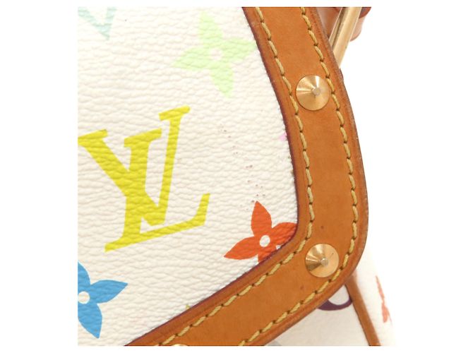 Borsa a Spalla Sologne Louis Vuitton Bianco - vista 15