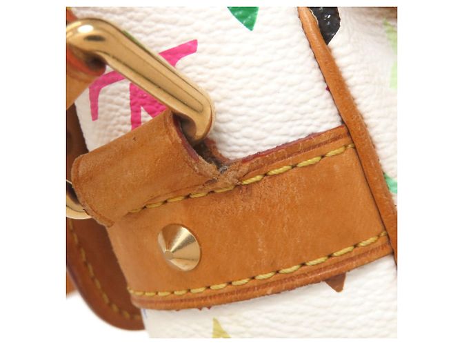 Borsa a Spalla Sologne Louis Vuitton Bianco - vista 17