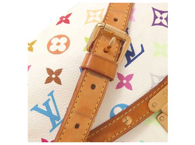 Borsa a Spalla Sologne Louis Vuitton Bianco - vista 21