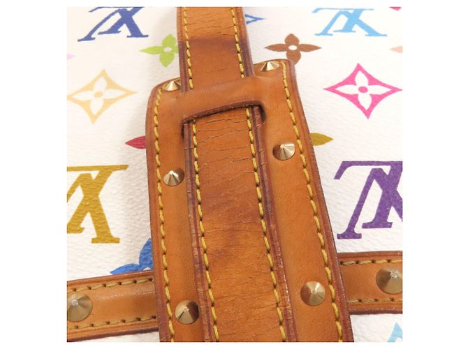 Borsa a Spalla Sologne Louis Vuitton Bianco - vista 23