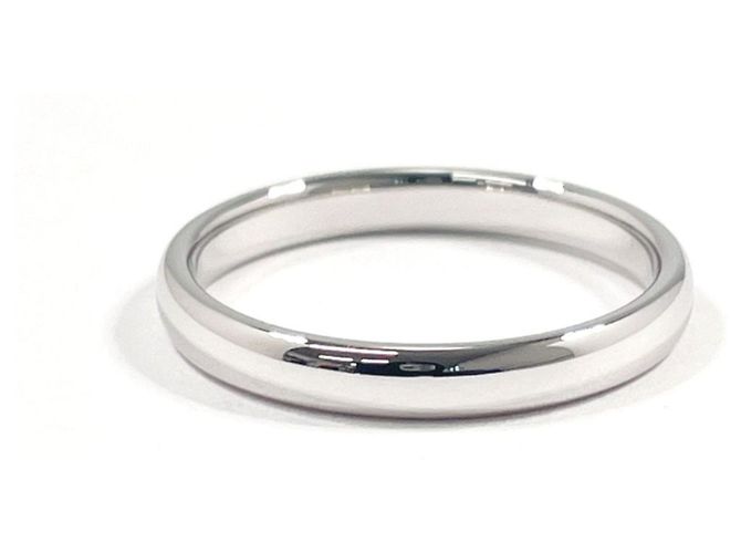 Tiffany & Co. Platinum 950 Men's Wedding Band Ring Silvery - view 2