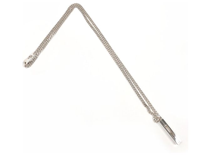 Collar G recortado GUCCI Plata - vista 3