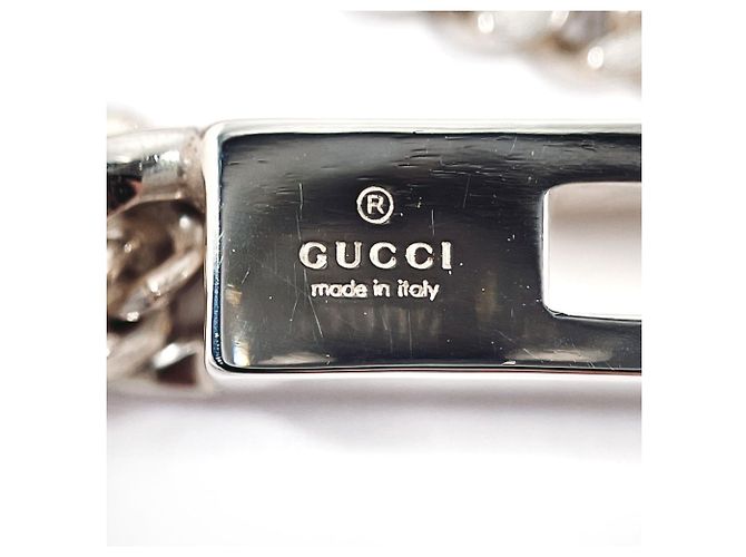 Collar G recortado GUCCI Plata - vista 6