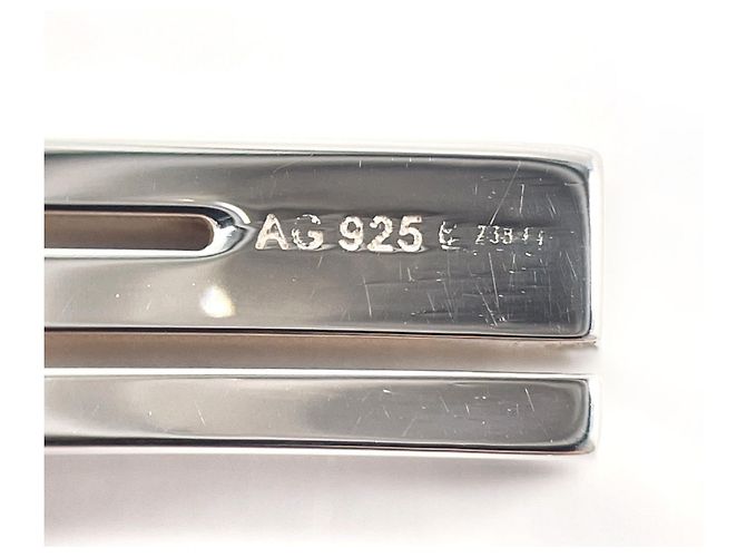Collar G recortado GUCCI Plata - vista 7