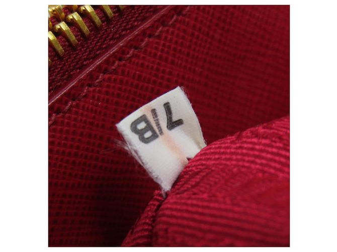 Borsa a mano 2 in 1 in pelle Saffiano Prada Rosso - vista 7