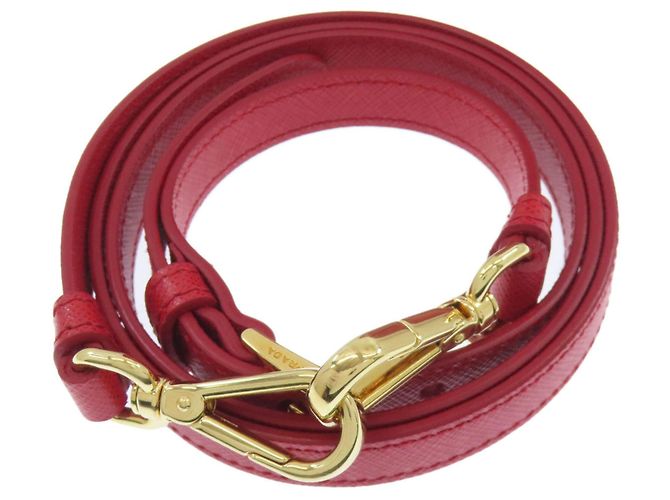 Borsa a mano 2 in 1 in pelle Saffiano Prada Rosso - vista 9