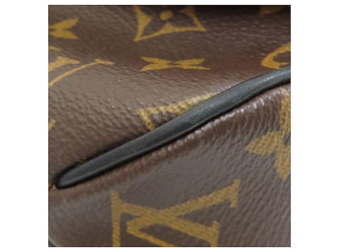 Borsa a Spalla Louis Vuitton M40935 District PM Monogram Macassar Marrone Nero Monogramma - vista 15