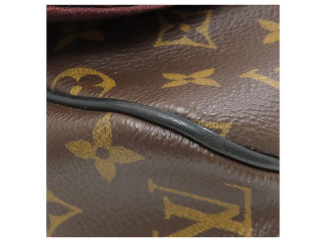Borsa a Spalla Louis Vuitton M40935 District PM Monogram Macassar Marrone Nero Monogramma - vista 16