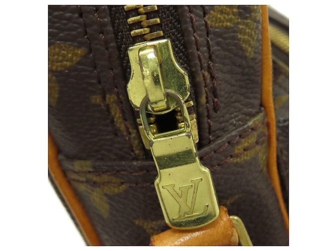 Borsa a Spalla Amazon M45236 di Louis Vuitton Marrone Monogramma - vista 11