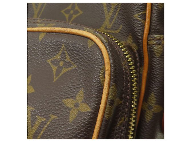 Borsa a Spalla Amazon M45236 di Louis Vuitton Marrone Monogramma - vista 14