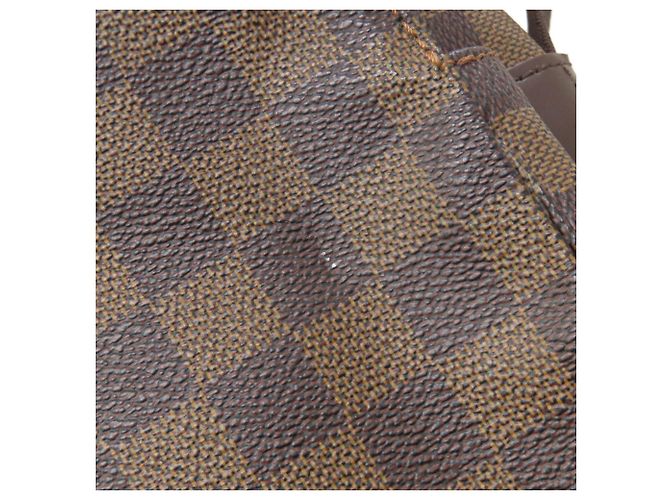 Borsa a Spalla Naviglio N45255 di Louis Vuitton Marrone Damier ebene - vista 12