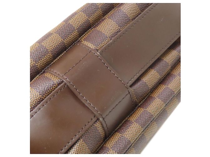Borsa a Spalla Naviglio N45255 di Louis Vuitton Marrone Damier ebene - vista 17