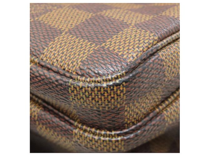 Borsa a Spalla Naviglio N45255 di Louis Vuitton Marrone Damier ebene - vista 20