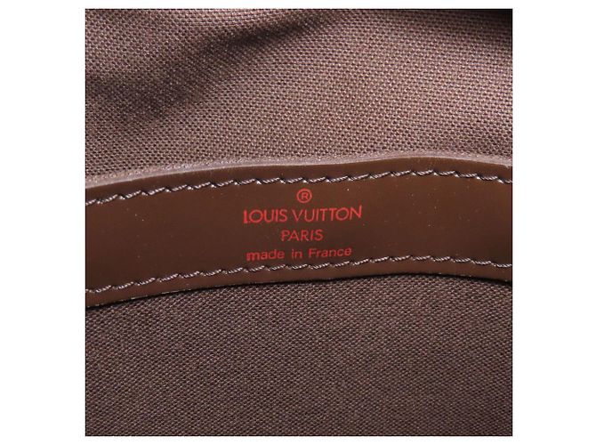 Borsa a Spalla Naviglio N45255 di Louis Vuitton Marrone Damier ebene - vista 6