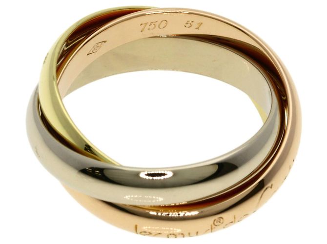 Cartier Trinity Ring in 18K Yellow Gold Golden - view 3