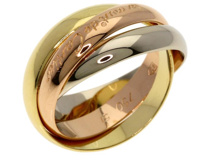 Anello Cartier Trinity #51 in oro giallo 18K D'oro - vista 2
