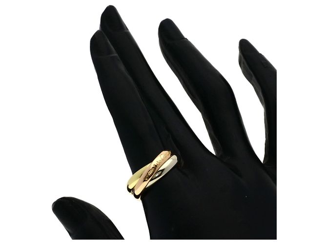 Anello Trinity Cartier in oro giallo 18K D'oro - vista 4