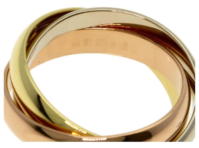 Anello Trinity Cartier in oro giallo 18K D'oro - vista 4