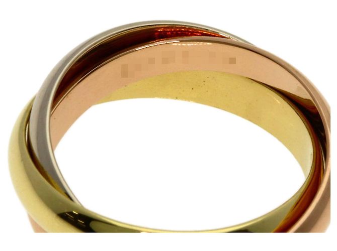 Anello Trinity Cartier in oro giallo 18K D'oro - vista 4