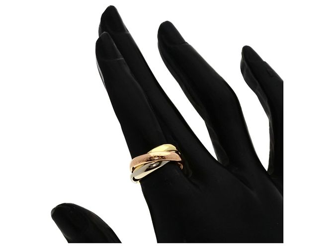 Anello Cartier Trinity in oro giallo 18K D'oro - vista 4