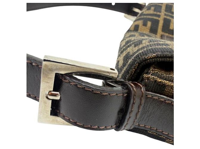 Borsa a secchiello Mamma in motivo Zucca di Fendi Marrone - vista 11