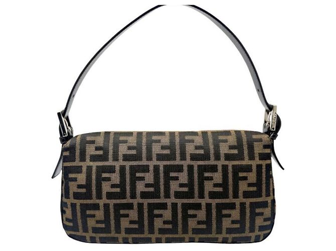 Borsa a secchiello Mamma in motivo Zucca di Fendi Marrone - vista 2