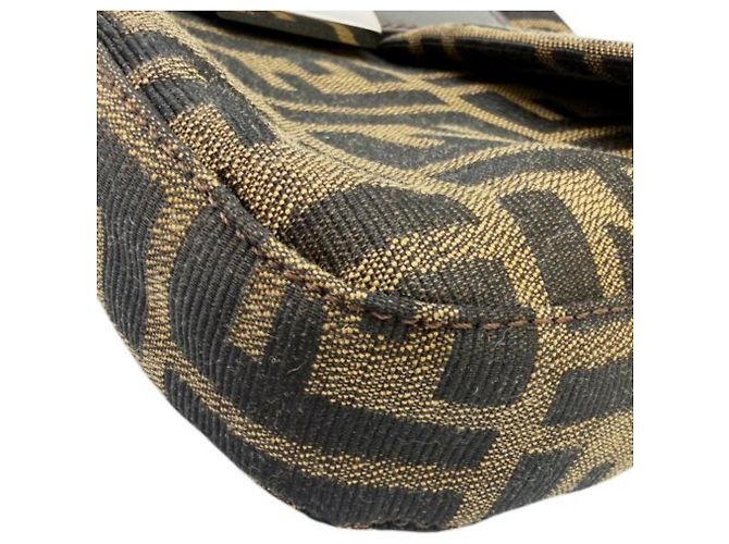 Borsa a secchiello Mamma in motivo Zucca di Fendi Marrone - vista 5