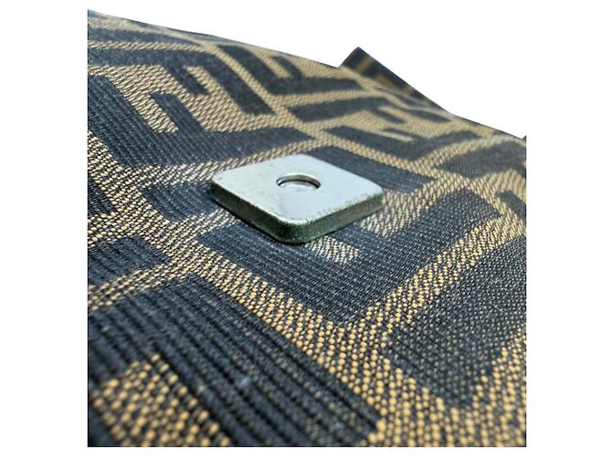 Borsa a secchiello Mamma in motivo Zucca di Fendi Marrone - vista 9