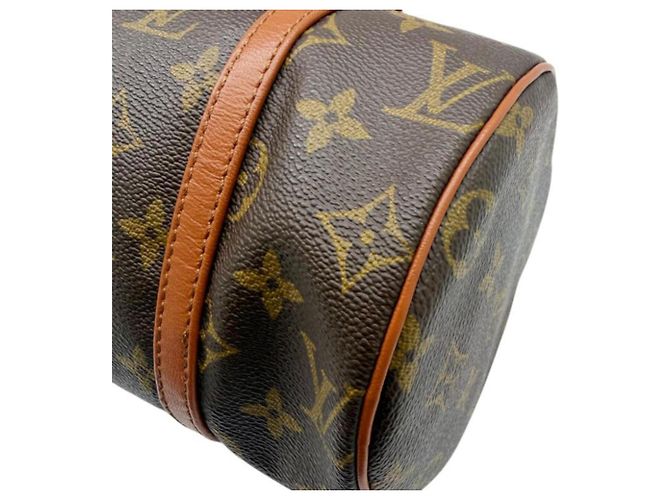 Borsa Louis Vuitton Monogram Papillon 26 Marrone - vista 10