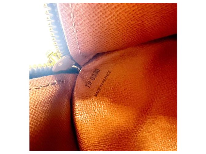 Borsa Louis Vuitton Monogram Papillon 26 Marrone - vista 11