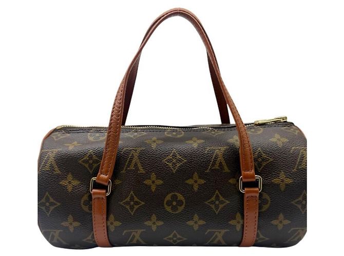 Borsa Louis Vuitton Monogram Papillon 26 Marrone - vista 2