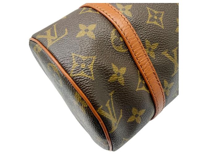 Borsa Louis Vuitton Monogram Papillon 26 Marrone - vista 9