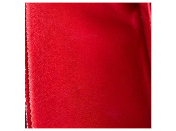 Classic Box Céline Celine Klassische Box Schultertasche Rot - Ansicht 12