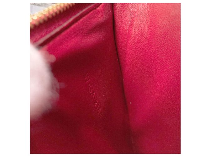 Classic Box Céline Celine Klassische Box Schultertasche Rot - Ansicht 8