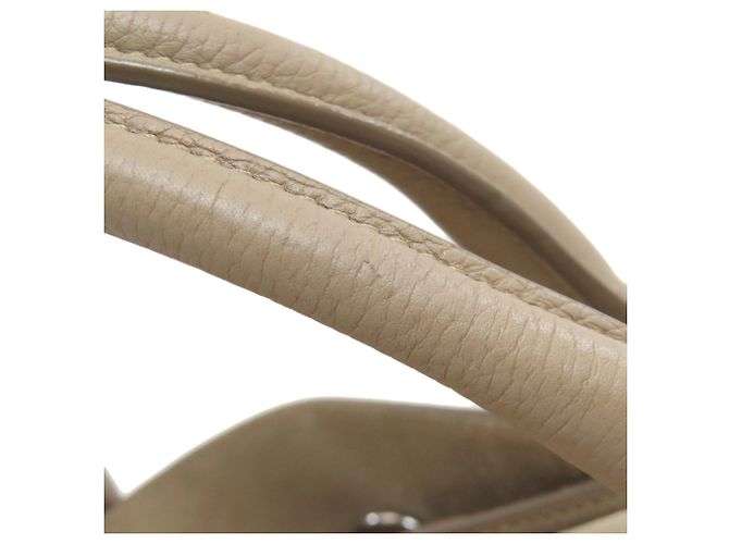 Céline Celine Big Bag Piccola Borsa Tote 2 Vie in Pelle per Donne Marrone - vista 21