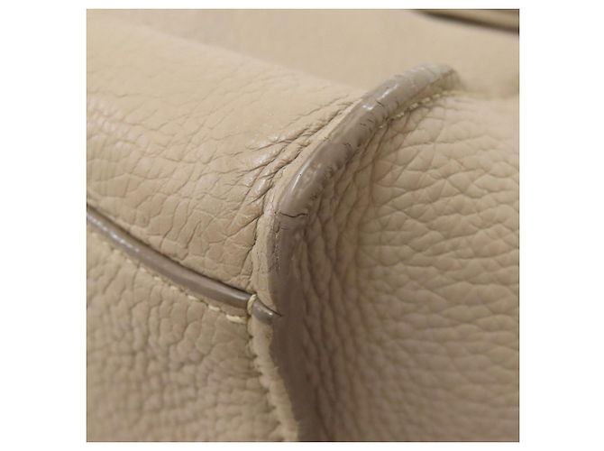 Céline Celine Big Bag Piccola Borsa Tote 2 Vie in Pelle per Donne Marrone - vista 23