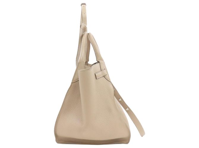 Céline Celine Big Bag Piccola Borsa Tote 2 Vie in Pelle per Donne Marrone - vista 3