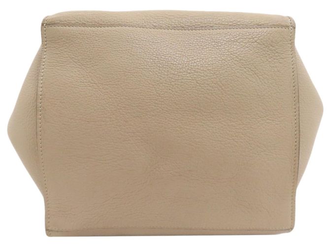 Céline Celine Big Bag Piccola Borsa Tote 2 Vie in Pelle per Donne Marrone - vista 4