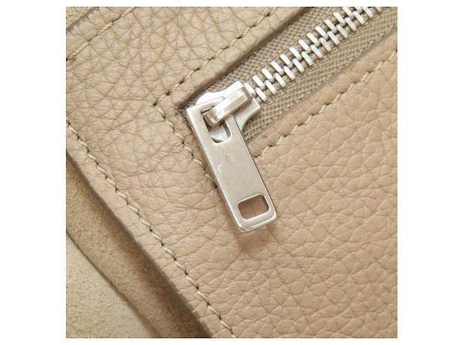 Céline Celine Big Bag Piccola Borsa Tote 2 Vie in Pelle per Donne Marrone - vista 8