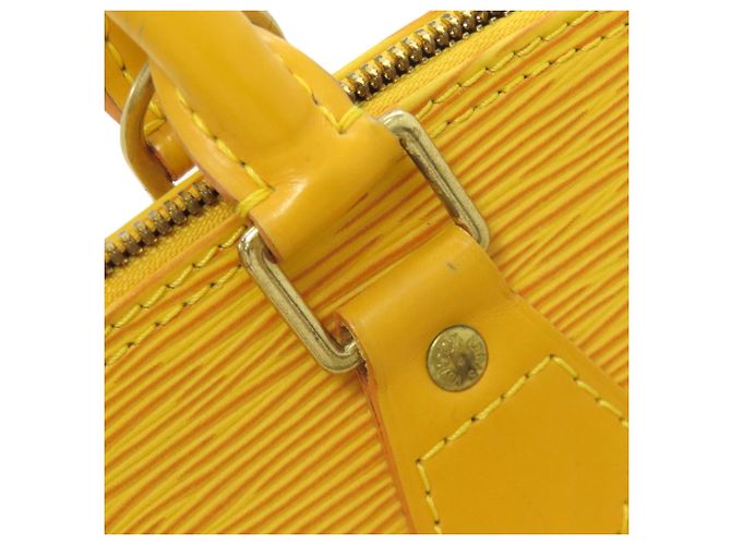 Borsa Alma M52149 Louis Vuitton Giallo - vista 11