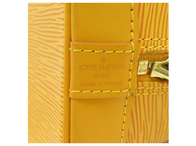 Borsa Alma M52149 Louis Vuitton Giallo - vista 6