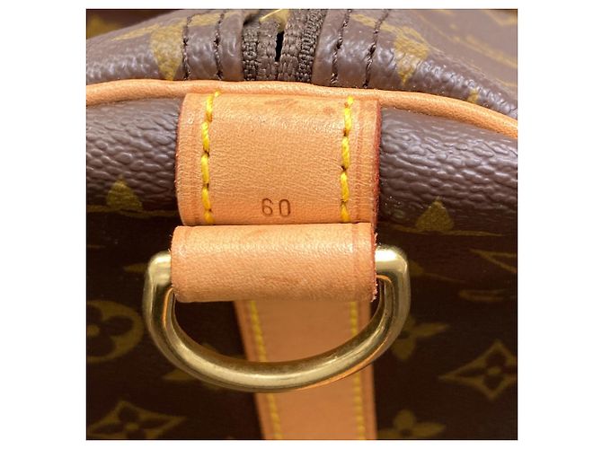Borsa Boston Keepall 60 Bandoulière Monogram Louis Vuitton Monogramma - vista 8