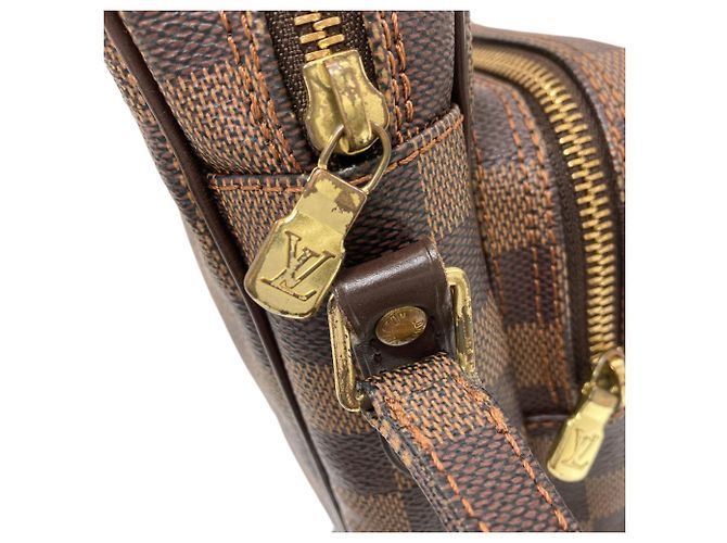 Bolsa de Ombro Amazon Louis Vuitton N48074 Damier ebene - vista 11