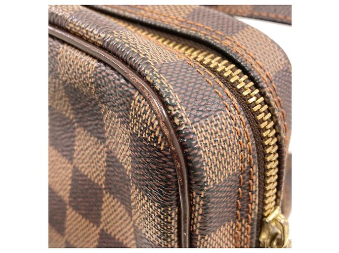Bolsa de Ombro Amazon Louis Vuitton N48074 Damier ebene - vista 12