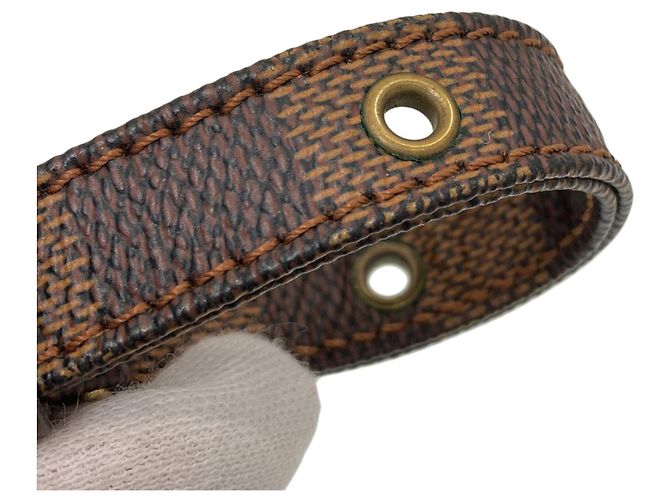 Bolsa de Ombro Amazon Louis Vuitton N48074 Damier ebene - vista 17