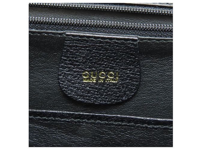 Borsa a mano Gucci Bamboo 2 in 1 Nero - vista 6