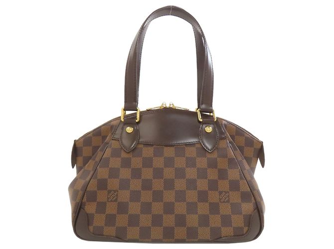 Borsa a mano Verona PM N41117 di Louis Vuitton Marrone Damier ebene - vista 2