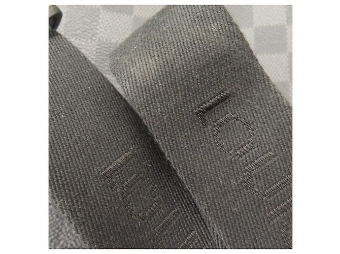 Borsa a Spalla Daniel MM N58029 di Louis Vuitton Grigio antracite Damier ebene - vista 19