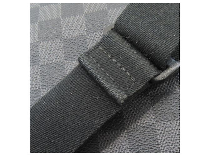 Borsa a Spalla Daniel MM N58029 di Louis Vuitton Grigio antracite Damier ebene - vista 20