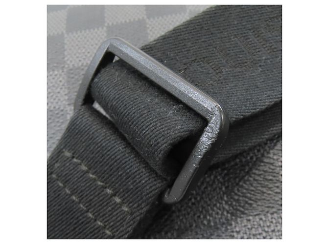 Borsa a Spalla Daniel MM N58029 di Louis Vuitton Grigio antracite Damier ebene - vista 21